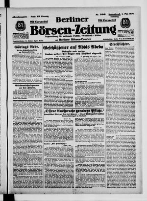 Berliner Börsen-Zeitung vom 02.05.1936
