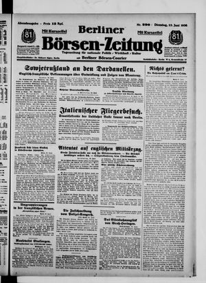 Berliner Börsen-Zeitung vom 23.06.1936