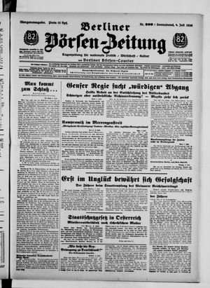 Berliner Börsen-Zeitung vom 04.07.1936