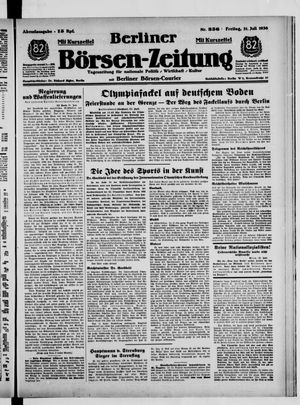 Berliner Börsen-Zeitung vom 31.07.1936