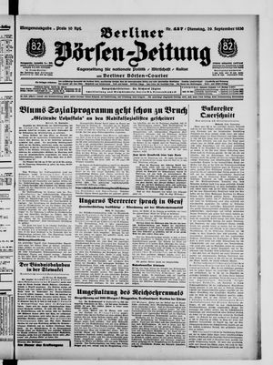Berliner Börsen-Zeitung vom 29.09.1936