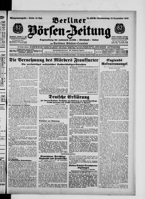 Berliner Börsen-Zeitung on Dec 10, 1936