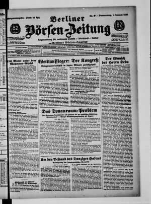 Berliner Börsen-Zeitung vom 07.01.1937