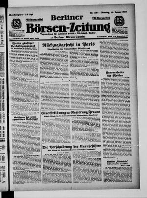 Berliner Börsen-Zeitung vom 12.01.1937
