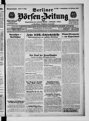 Berliner Börsen-Zeitung vom 20.02.1937