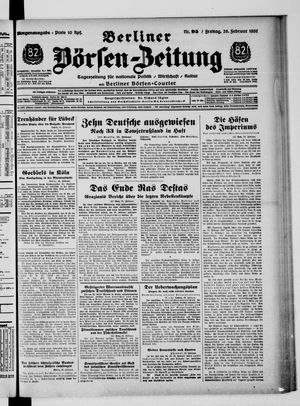 Berliner Börsen-Zeitung vom 26.02.1937