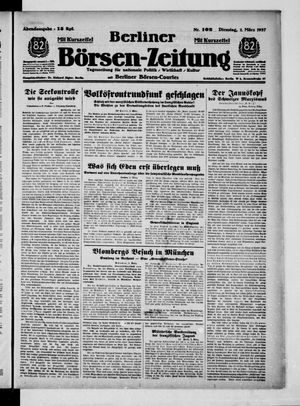Berliner Börsen-Zeitung vom 02.03.1937