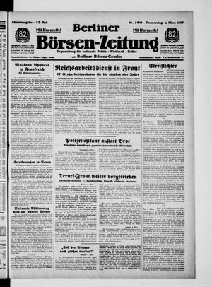 Berliner Börsen-Zeitung vom 04.03.1937