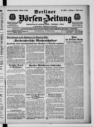 Berliner Börsen-Zeitung vom 05.03.1937