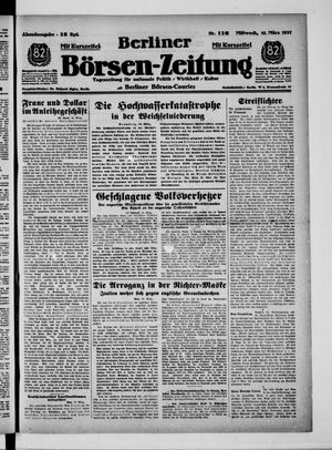 Berliner Börsen-Zeitung vom 10.03.1937