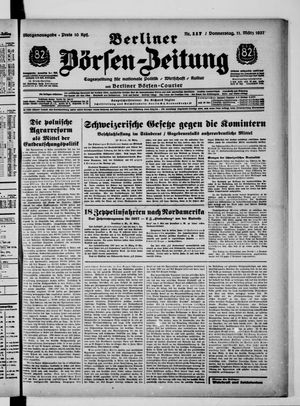 Berliner Börsen-Zeitung vom 11.03.1937