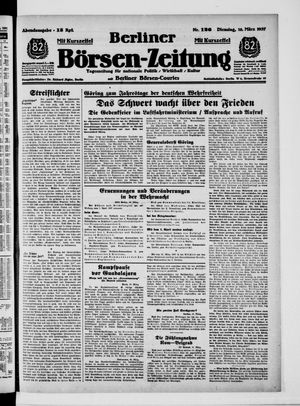 Berliner Börsen-Zeitung vom 16.03.1937