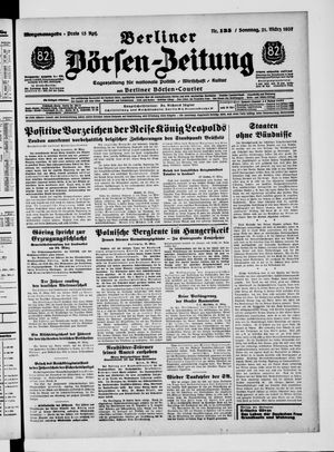 Berliner Börsen-Zeitung vom 21.03.1937