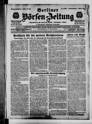 Berliner Börsen-Zeitung vom 01.04.1937