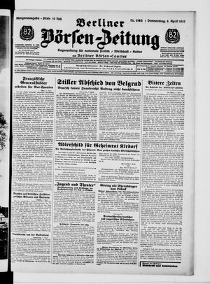 Berliner Börsen-Zeitung vom 08.04.1937