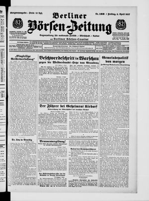 Berliner Börsen-Zeitung vom 09.04.1937