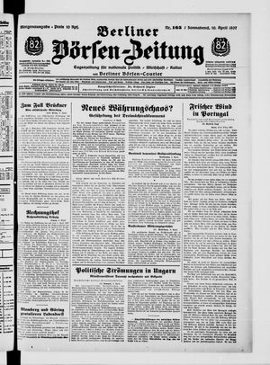 Berliner Börsen-Zeitung vom 10.04.1937