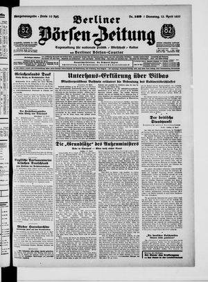 Berliner Börsen-Zeitung vom 13.04.1937