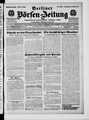 Berliner Börsen-Zeitung vom 18.04.1937