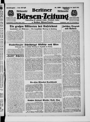 Berliner Börsen-Zeitung vom 24.04.1937