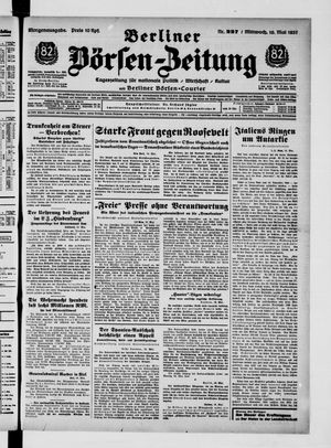 Berliner Börsen-Zeitung vom 19.05.1937