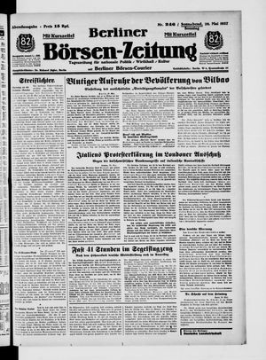 Berliner Börsen-Zeitung vom 29.05.1937