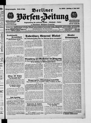 Berliner Börsen-Zeitung vom 04.06.1937
