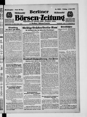 Berliner Börsen-Zeitung vom 04.06.1937