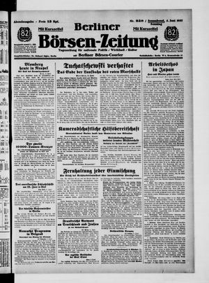 Berliner Börsen-Zeitung vom 05.06.1937