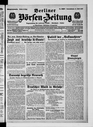 Berliner Börsen-Zeitung vom 12.06.1937