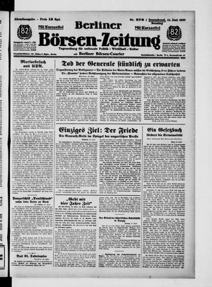 Berliner Börsen-Zeitung vom 12.06.1937