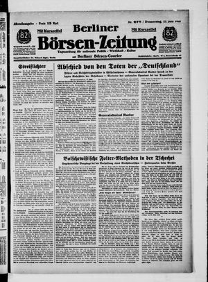Berliner Börsen-Zeitung vom 17.06.1937