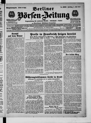 Berliner Börsen-Zeitung vom 02.07.1937