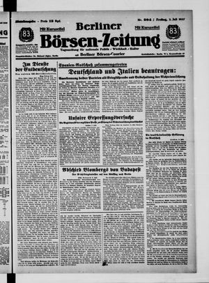 Berliner Börsen-Zeitung vom 02.07.1937