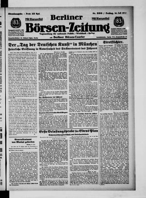 Berliner Börsen-Zeitung vom 16.07.1937