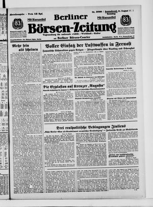 Berliner Börsen-Zeitung vom 21.08.1937