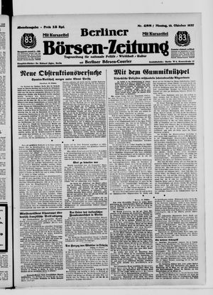 Berliner Börsen-Zeitung vom 18.10.1937