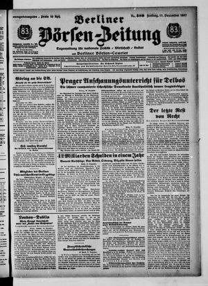 Berliner Börsen-Zeitung vom 17.12.1937