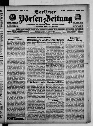 Berliner Börsen-Zeitung vom 11.01.1938