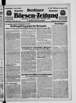 Berliner Börsen-Zeitung vom 26.01.1938