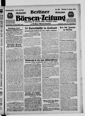 Berliner Börsen-Zeitung vom 31.01.1938