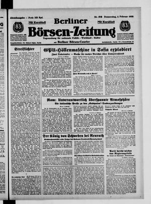 Berliner Börsen-Zeitung vom 03.02.1938