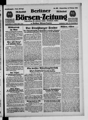 Berliner Börsen-Zeitung vom 10.02.1938