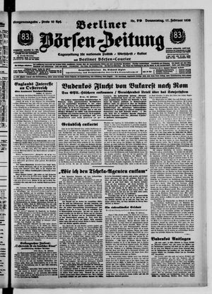 Berliner Börsen-Zeitung vom 17.02.1938