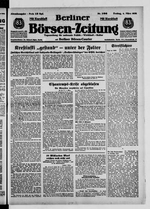 Berliner Börsen-Zeitung vom 04.03.1938