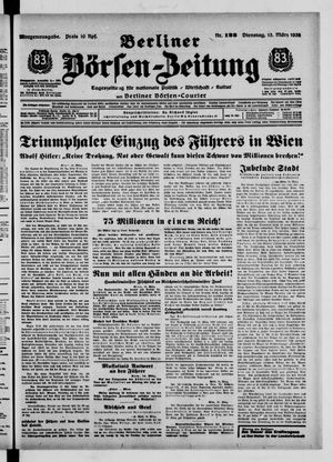 Berliner Börsen-Zeitung on Mar 15, 1938