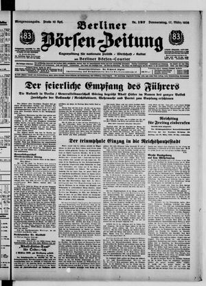 Berliner Börsen-Zeitung vom 17.03.1938