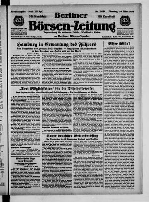 Berliner Börsen-Zeitung vom 29.03.1938