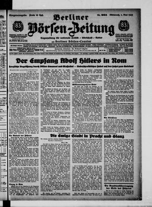Berliner Börsen-Zeitung vom 04.05.1938