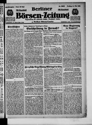 Berliner Börsen-Zeitung vom 13.05.1938